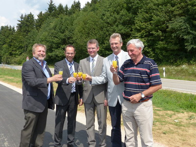 Stra�enfreigabe Petersdorf