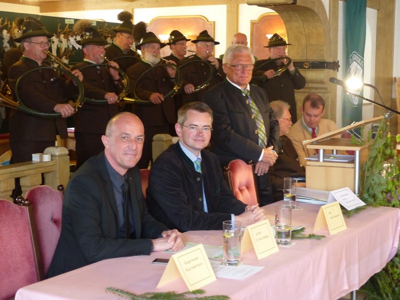 Von links: Dr. Klaus Metzger, Peter Tomaschko und Paul Berchtenbreiter