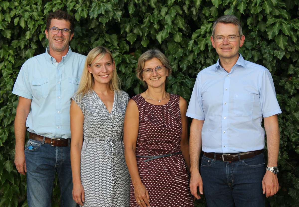 von links: Eric Altmannshofer, Katharina Wiedemann, Martina Ritzel und Peter Tomaschko