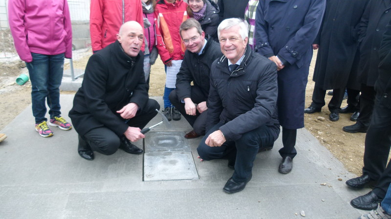 v.l. Klaus Metzger, Peter Tomaschko und Christian Knauer 