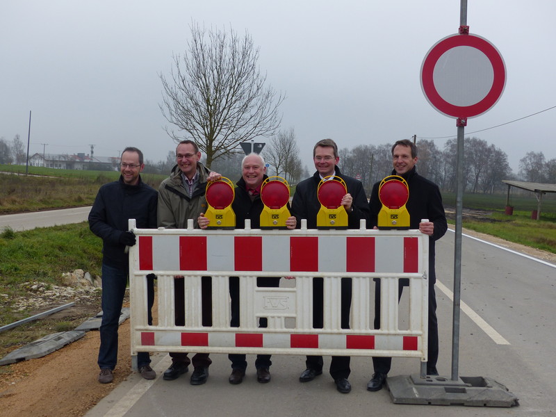 v.l. Stephan Garbsch, Stefan Wolf, Franz Schindele, Peter Tomaschko und Uwe Fritsch